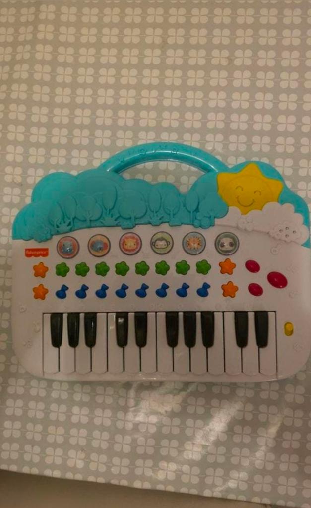 Fisher-Price Dierenpiano - Muzikaal Speelgoed voor Baby's, Ophalen of Verzenden, Zo goed als nieuw, Overige typen, Met geluid