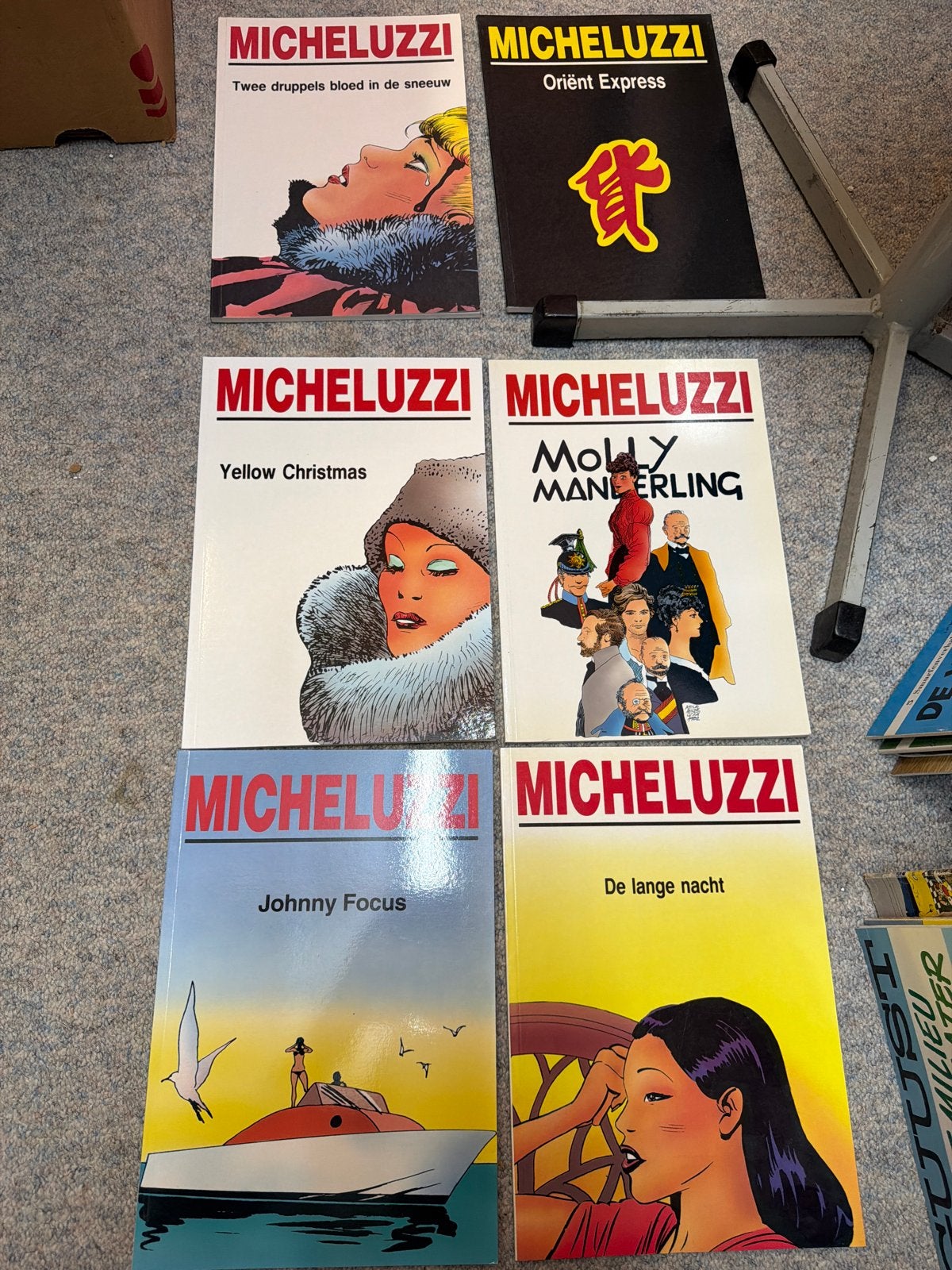 Micheluzzi stripboeken - 6 delen, Meerdere stripboeken, Ophalen of Verzenden, Gelezen