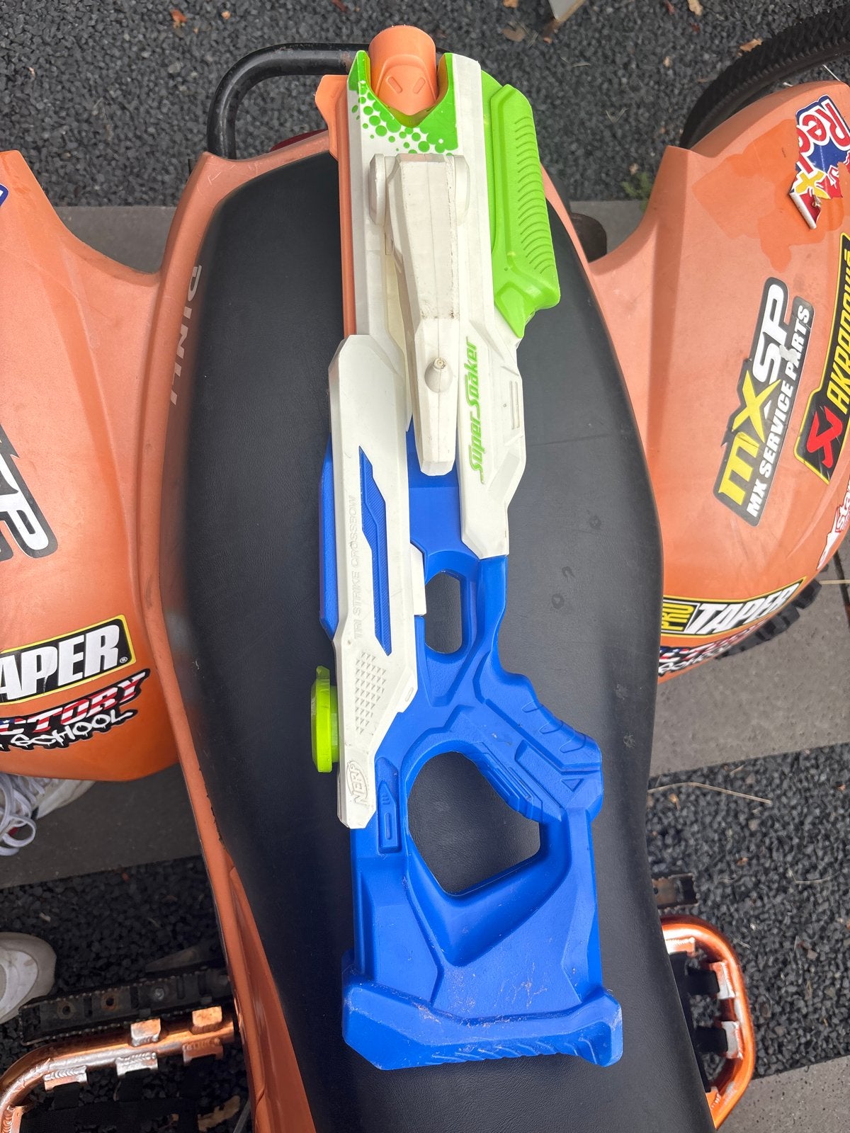 Nerf Super Soaker waterpistool, Ophalen of Verzenden, Gebruikt, Jongen of Meisje