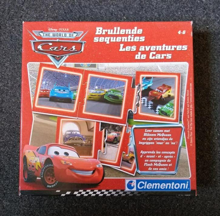 Cars auto spel, Ophalen of Verzenden, Gebruikt, Taal en Lezen