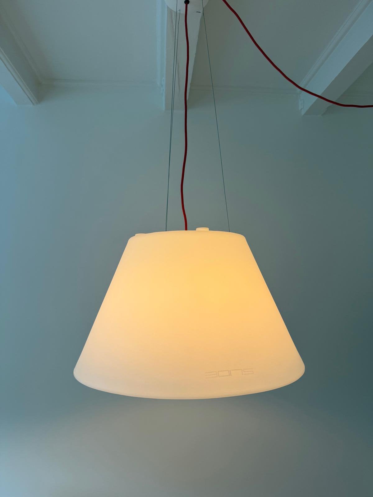 Design hanglamp Slide, Ophalen