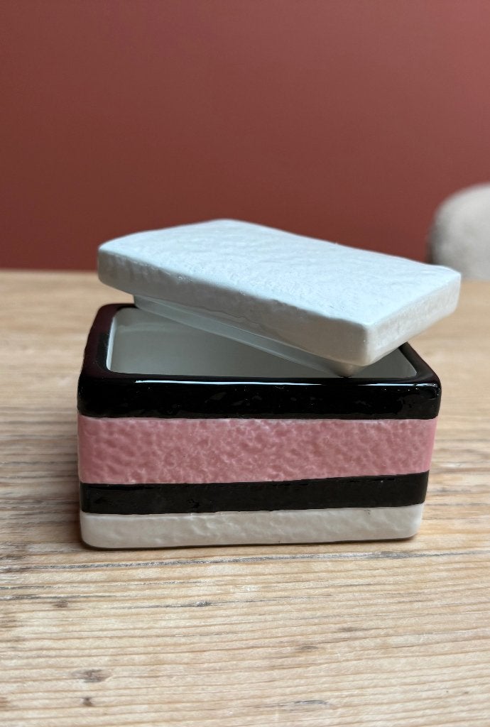 Opbergpot Engelse drop, Huis en Inrichting, Ophalen, Meerkleurig, Overige stijlen, Nieuw