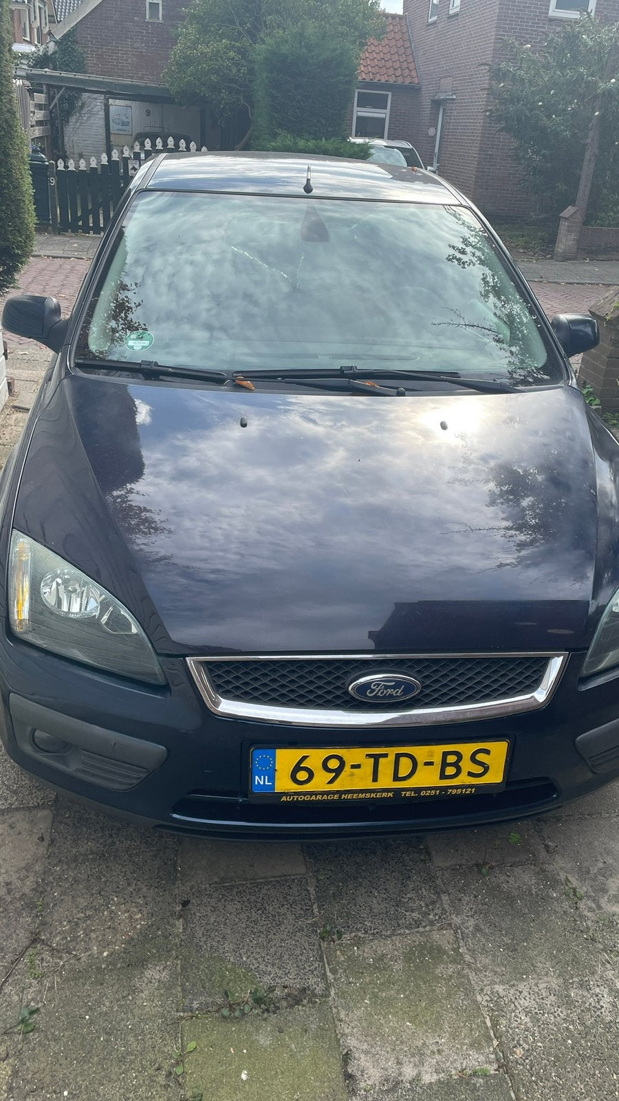 Ford Focus 1.6 85KW 5D 2006 Blauw, Auto's, 1596 cc, Stof, 625 kg, 4 cilinders
