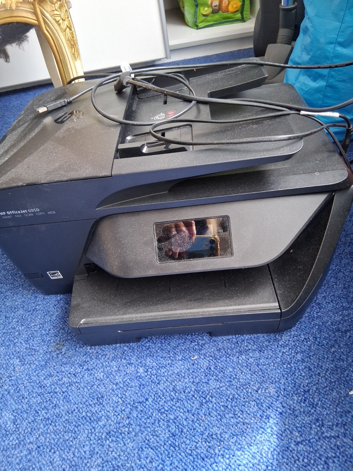 HP OfficeJet 6950 printer, Inkjetprinter, All-in-one, Ophalen of Verzenden, Zo goed als nieuw