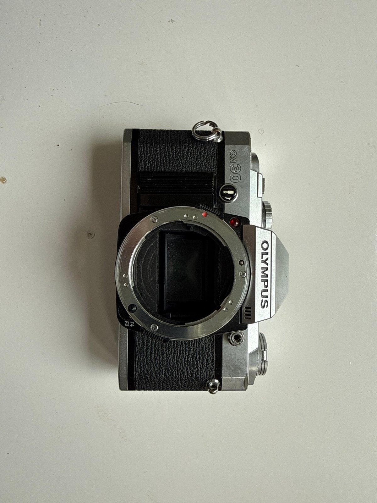 Olympus OM-30 Spiegelreflexcamera - Zilver/Zwart, Gebruikt, Spiegelreflex, ., Ophalen of Verzenden