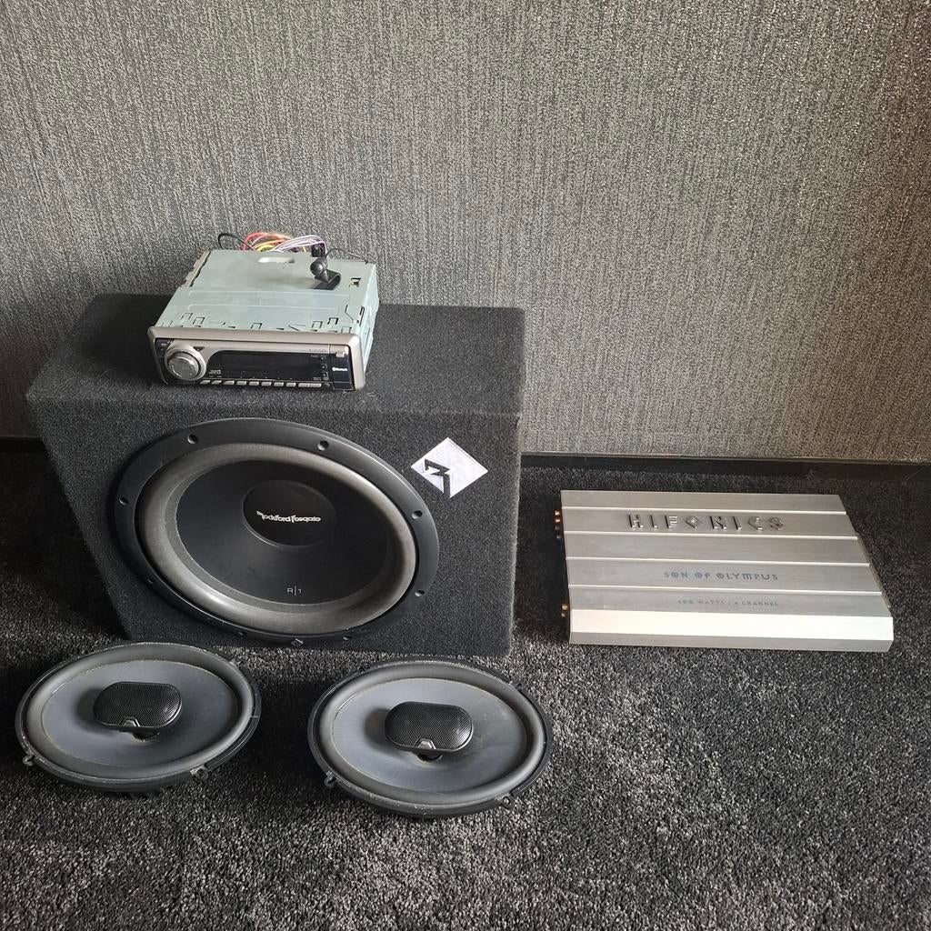 Caraudio set, Auto diversen, Ophalen, Gebruikt