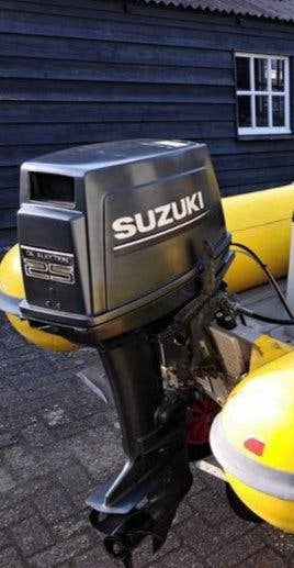 Suzuki 25 pk injectie bb motor  voor handige jongens., Ophalen, Gebruikt