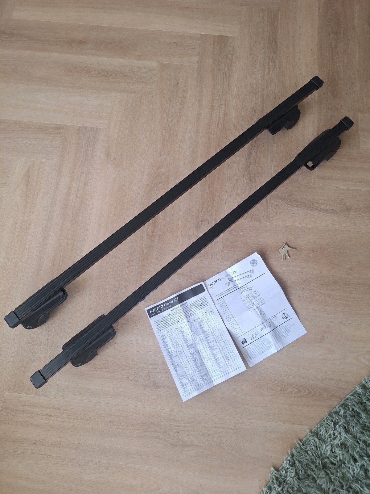 Hapro Cronos 125 dakdragers, Auto diversen, Dakdragers, Ophalen, Zo goed als nieuw