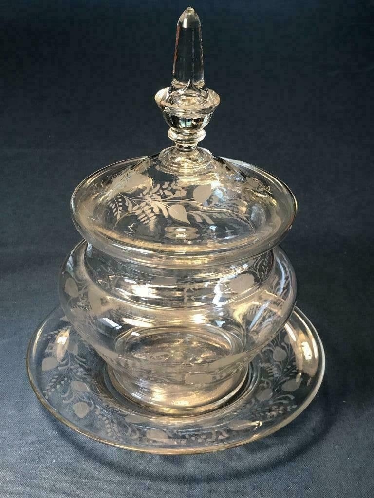 antieke glazen bokaal, Antiek en Kunst, Antiek | Glas en Kristal, Ophalen