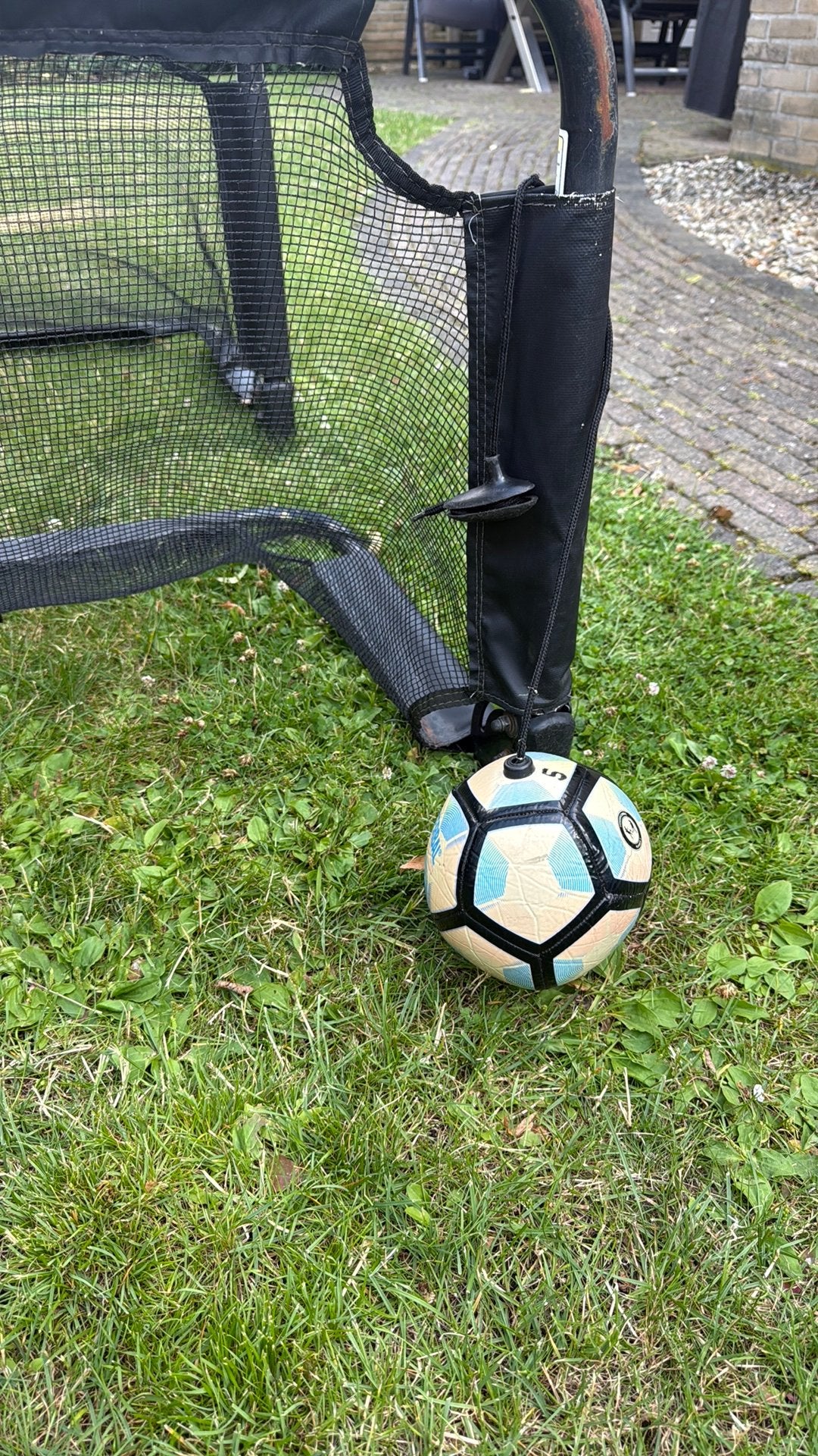EXIT voetbaldoel 90x60cm (set van 2) - zwart, Ophalen, Gebruikt