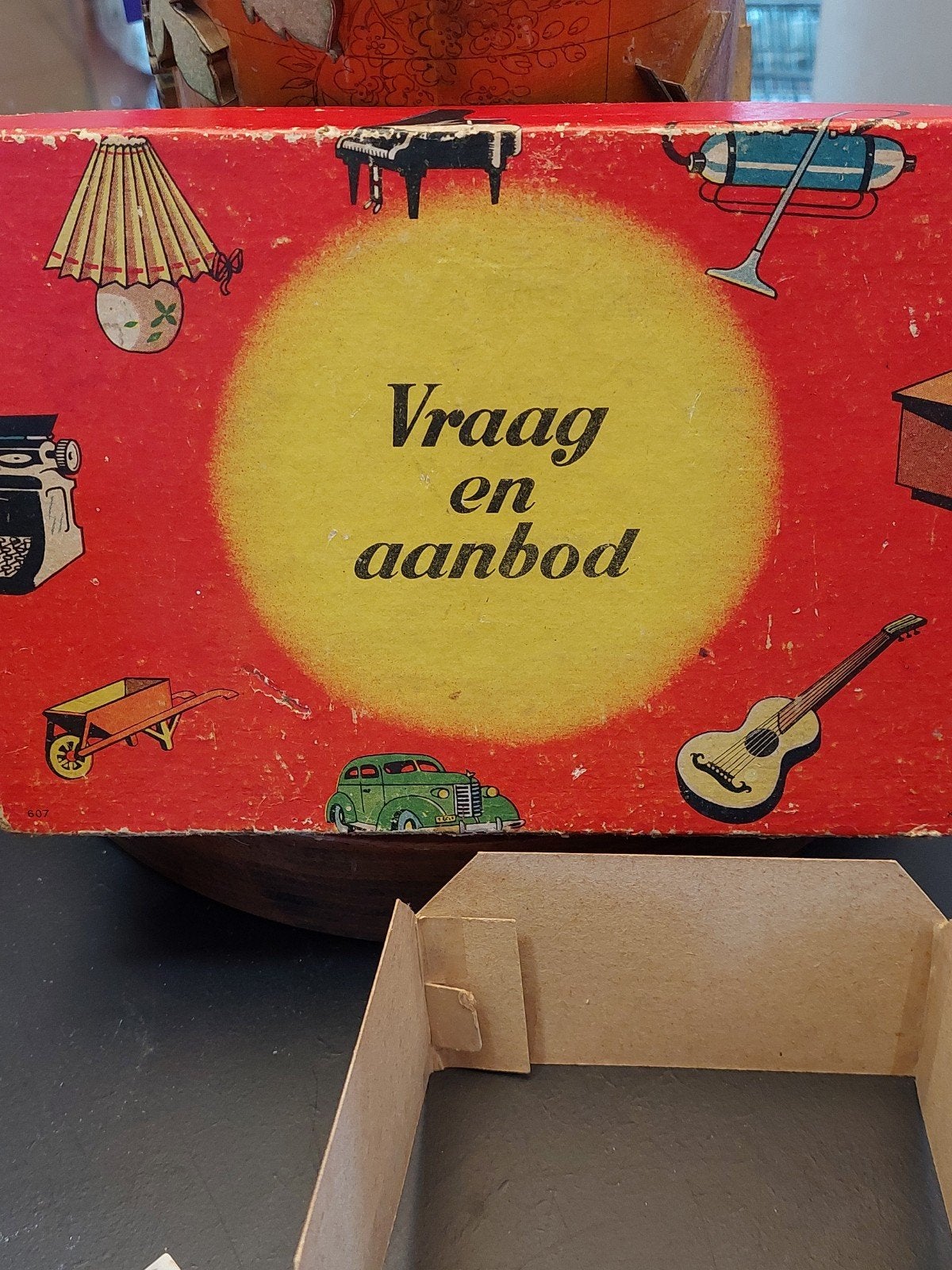 Vintage Bordspel Vraag en Aanbod, Ophalen of Verzenden