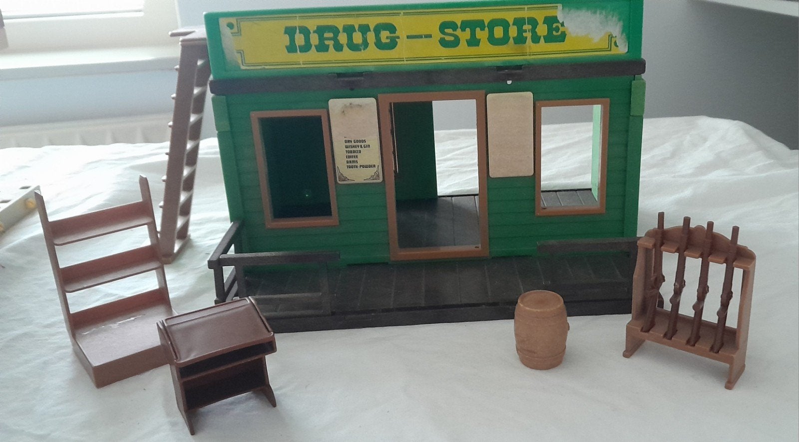 Playmobil Western Drug-Store (Set 3422), Kinderen en Baby's, Speelgoed | Playmobil, Gebruikt, Gebouw, Complete set, Historisch