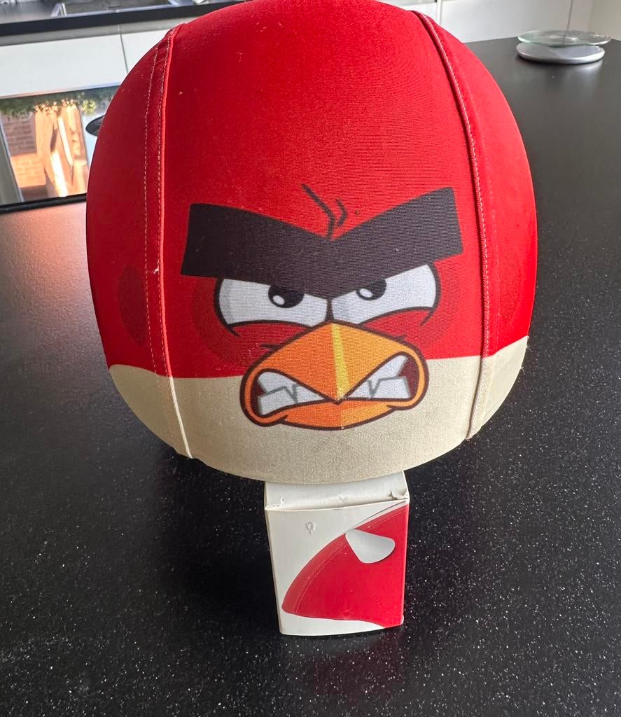 Egg Helmet + 4 extra skins, voering en horns Angy Bird, Ophalen of Verzenden, Zo goed als nieuw, Jongen of Meisje