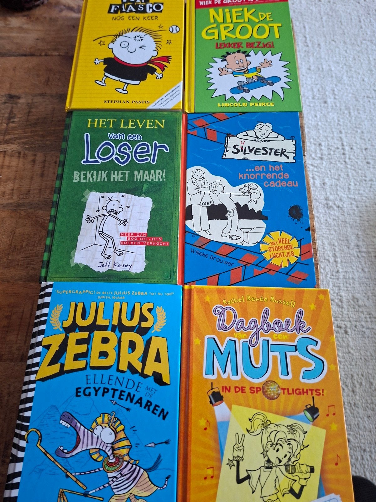 6 kinderboeken, Boeken, Humor, Nieuw, Verhalen, Ophalen of Verzenden