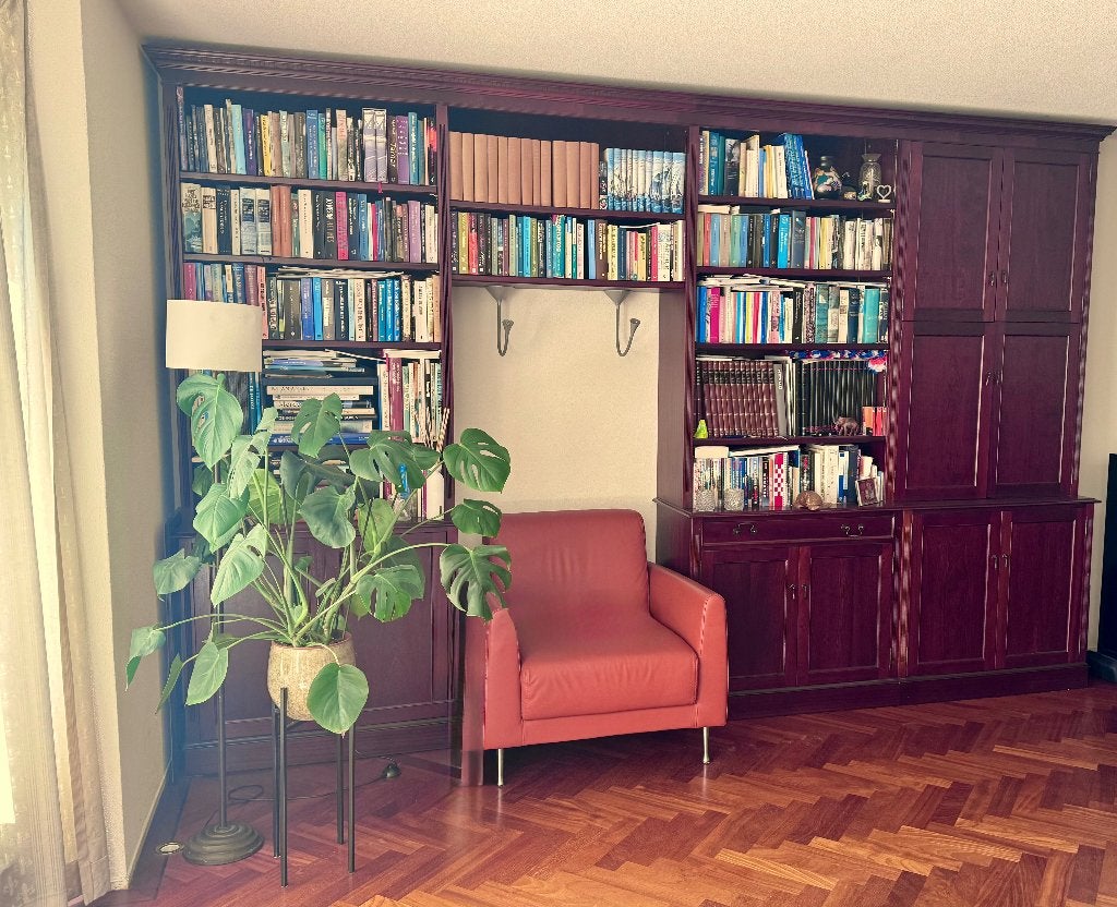 Mahoniehouten Boekenkast van English Decorations, Ophalen, 200 cm of meer, Klassiek, 200 cm of meer