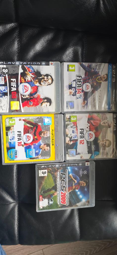 PS3 FIFA & PES Games - Voetbalcollectie, Spelcomputers en Games, Games | Sony PlayStation 3, Gebruikt, Sport, 2 spelers, Vanaf 3 jaar