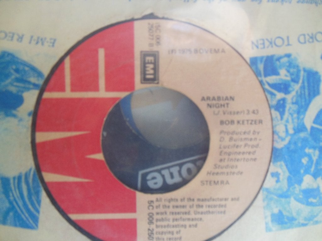 single bob ketzer 45rpm emi vinyl record jukebox 7inch pop, Gebruikt, 7 inch, Single, Ophalen of Verzenden