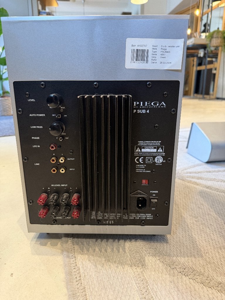 Piega S4 MKII 7.1 surround set. (Occasion), Audio, Tv en Foto, Gebruikt, 60 tot 120 watt, Surroundset, Ophalen