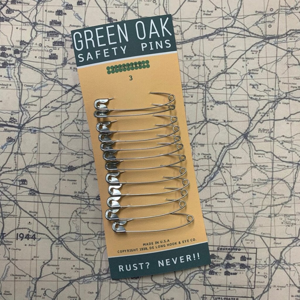 Safety Pins, Set of 12 for US GI WW2 reproductie, Verzamelen, Delware.trading, Amerika, Info@delware.trading, Delware.trading