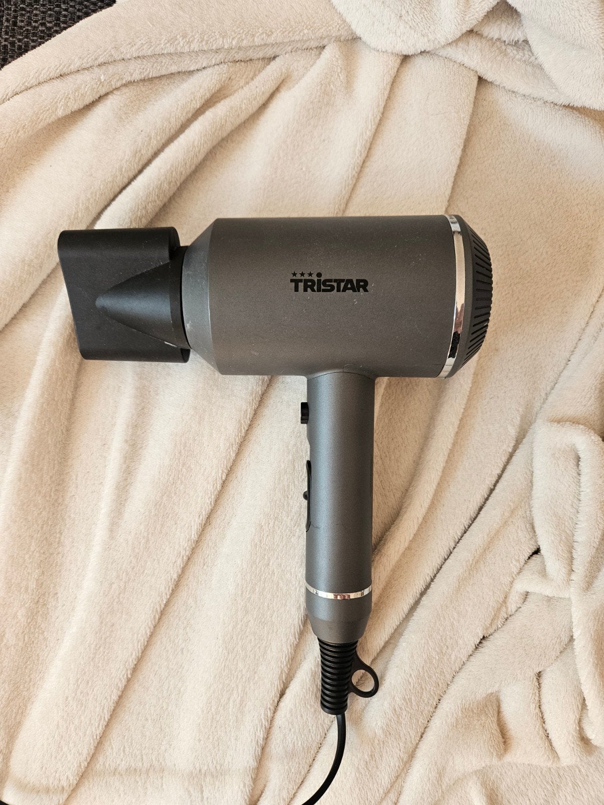 Tristar Haardroger Compact HD-2326 - 1600W, Witgoed en Apparatuur, Ophalen of Verzenden, Zo goed als nieuw, Haarverzorging