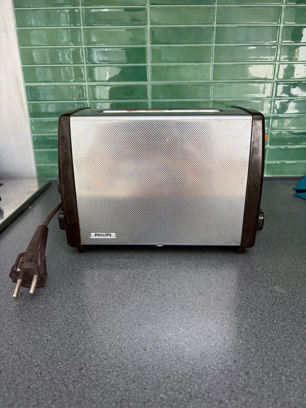 Vintage Philips Toaster - Klassiek design, Witgoed en Apparatuur, Broodroosters, Ophalen, Gebruikt