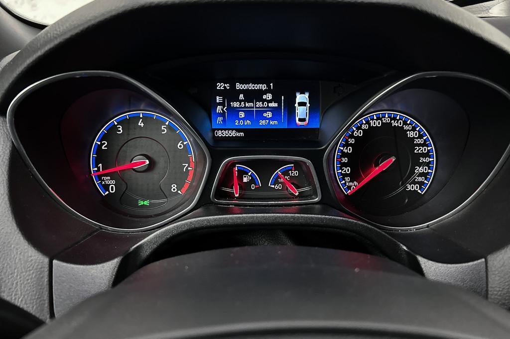 Ford Focus 2.3 RS | Origineel NL | Schaalstoelen | Navigatie, Gebruikt, Euro 6, 4 cilinders, Leder en Stof
