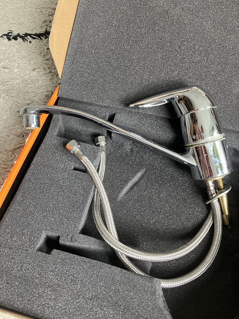 Grohe mengkraan, Doe-het-zelf en Verbouw, Sanitair, Ophalen of Verzenden, Gebruikt, Chroom, Kraan