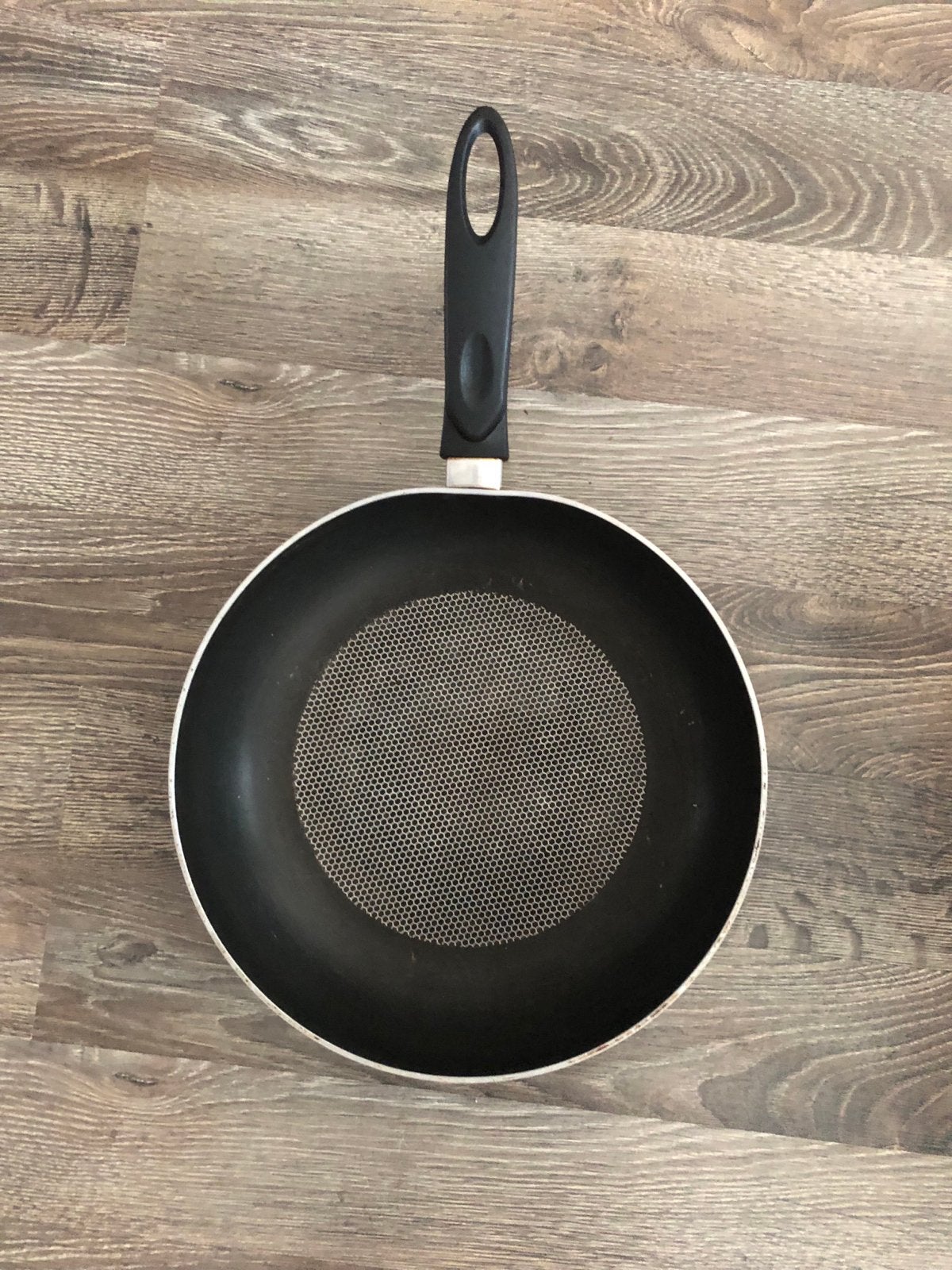 Brabantia koekenpan 28 cm - Gebruikt met deksel, Ophalen of Verzenden, Gebruikt, Koekenpan