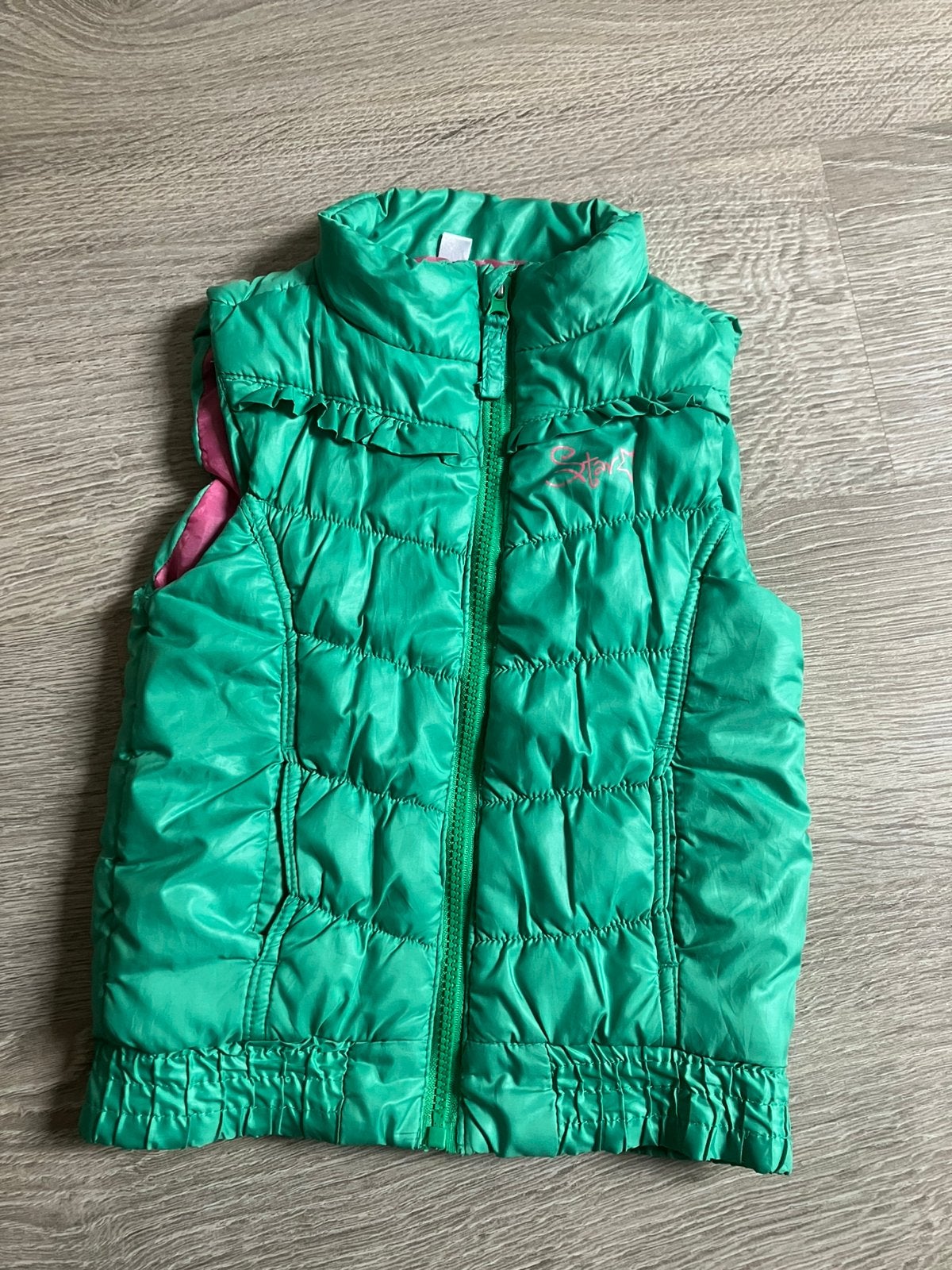 Bodywarmer 110 116, Kinderen en Baby's, Kinderkleding | Maat 110, Ophalen of Verzenden, Gebruikt, Meisje, Jas