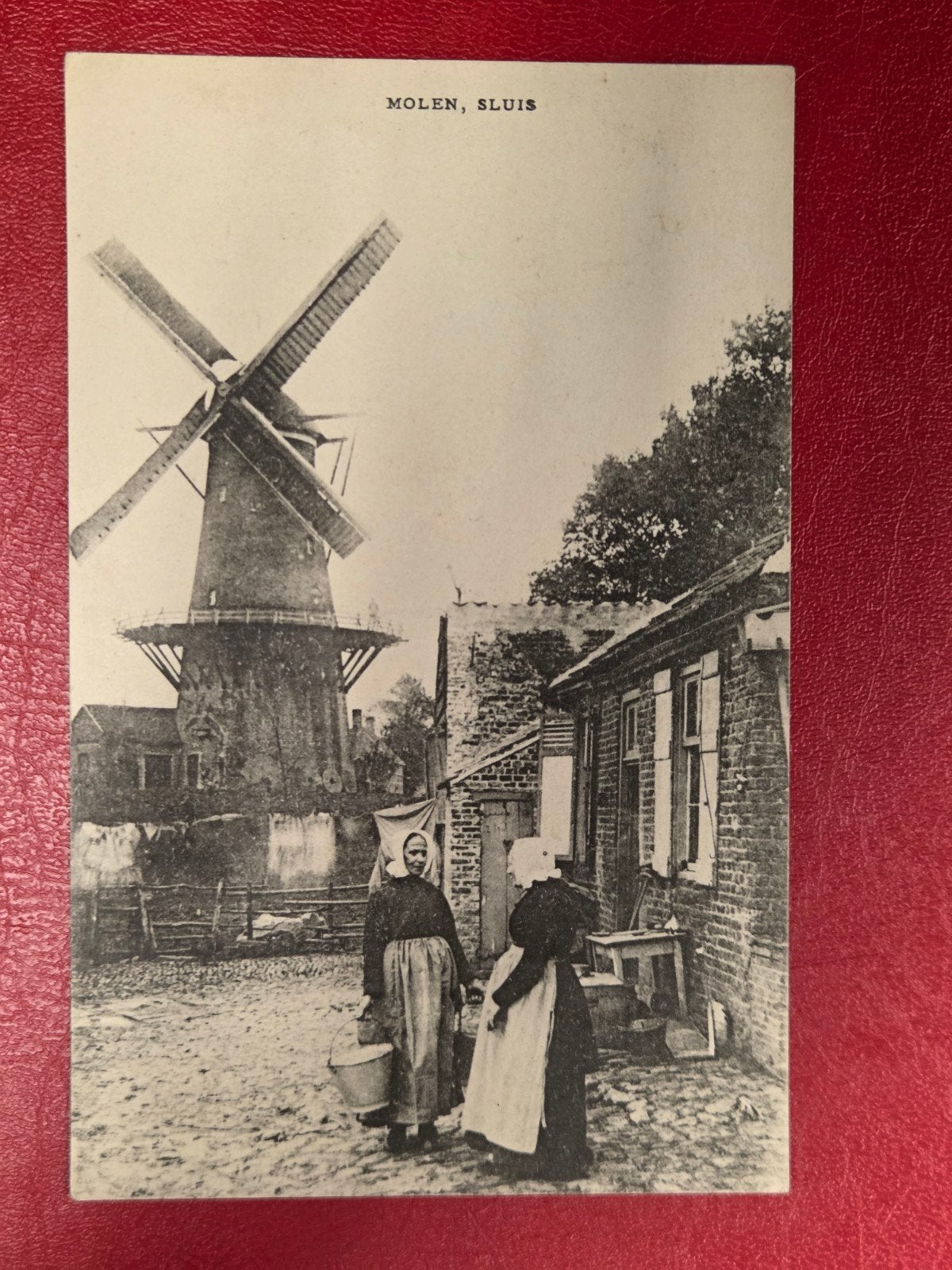 Sluis bij Aardenburg Molen, Ophalen of Verzenden, Zeeland