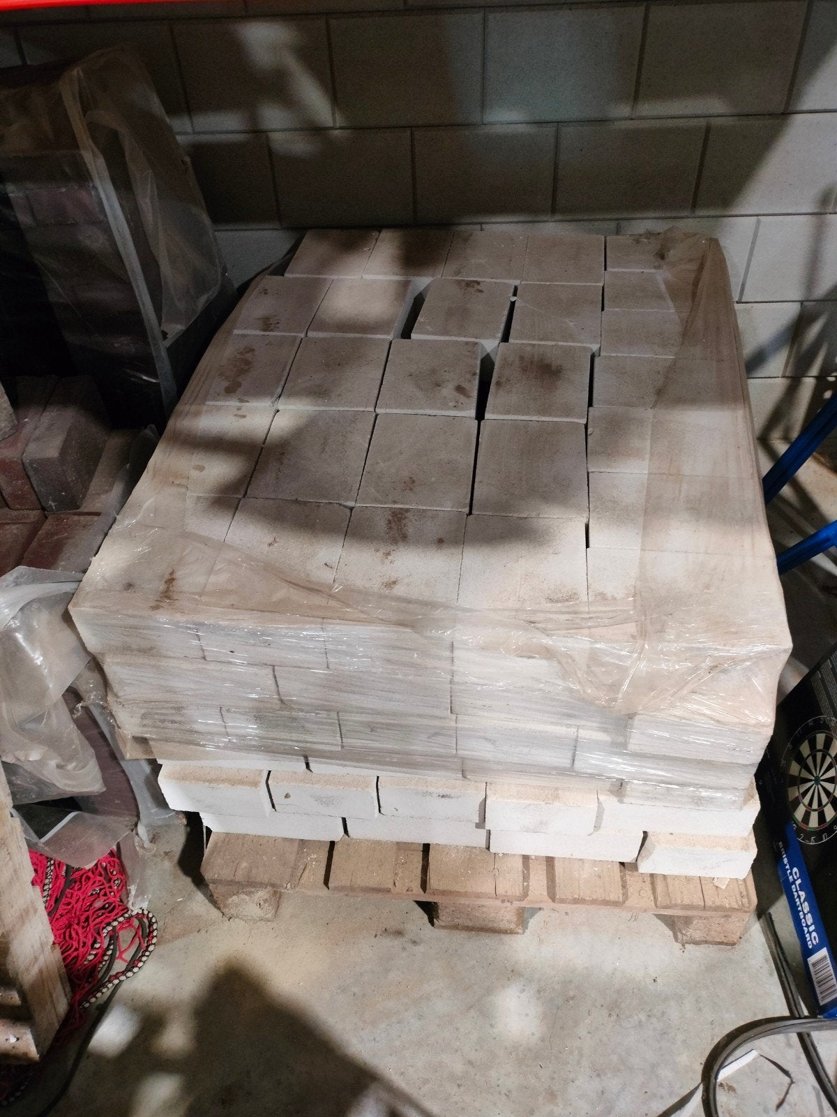 400 Kalkzandsteen Maas formaat 150mm, Ophalen, Zo goed als nieuw, Kalkzandstenen