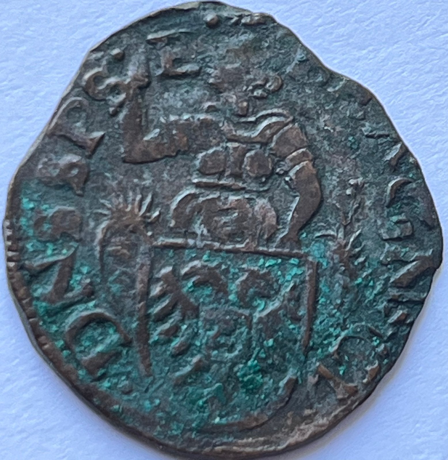 Nijmegen leuke duit 1618-1620, Ophalen of Verzenden, Vóór koninkrijk, Overige waardes, Losse munt