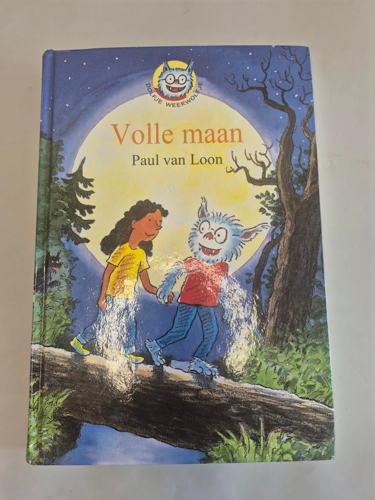 Dolfje Weerwolfje boek: Volle maan, Gelezen, Paul van Loon, Ophalen of Verzenden, Fictie