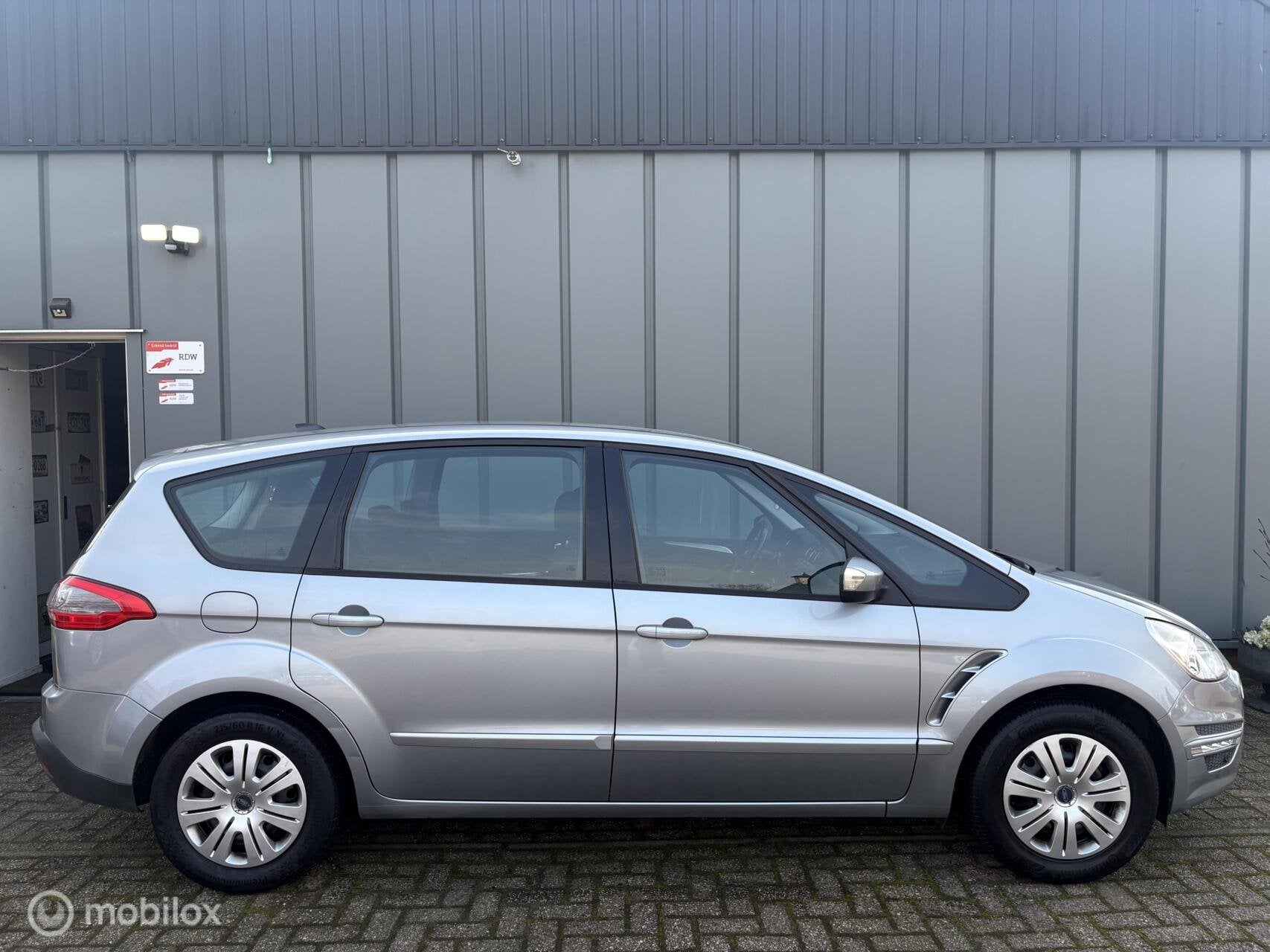Ford S-max 1.6 Ecoboost Titanium APK - NAP - Airco - Navi -, Gebruikt, Zwart, 4 cilinders, 160 pk