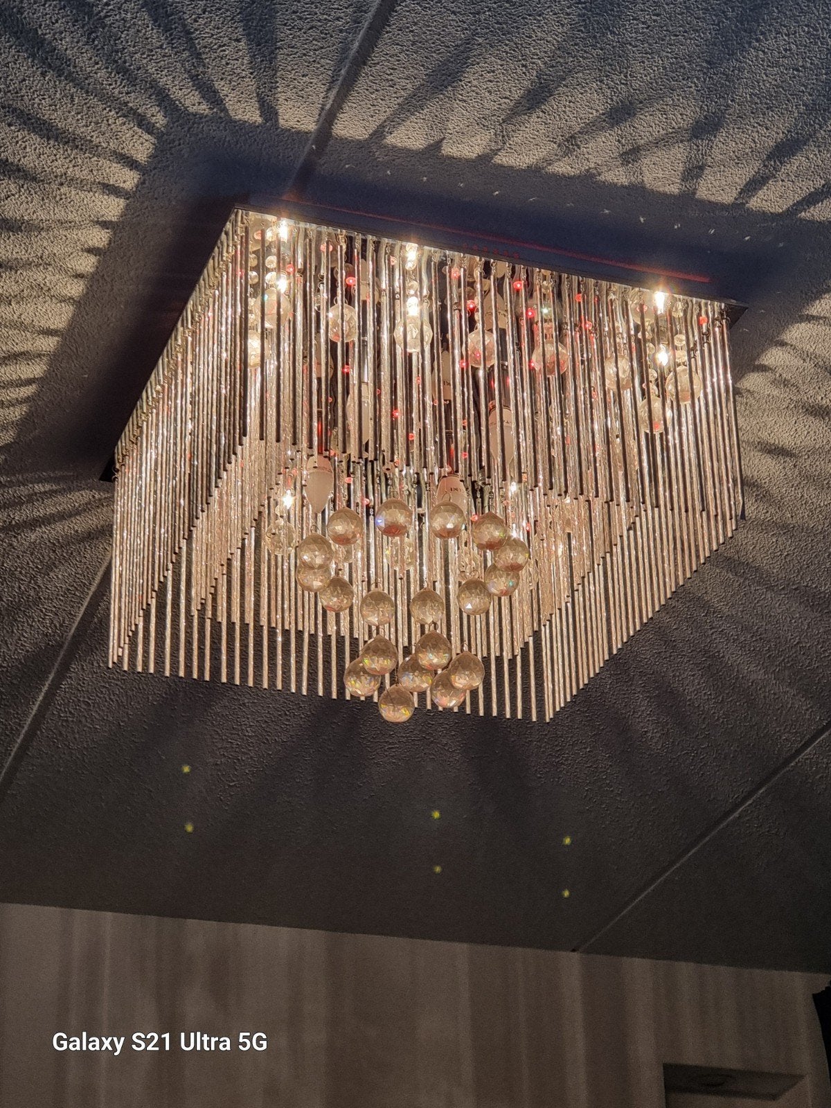 plafond lampe, Ophalen