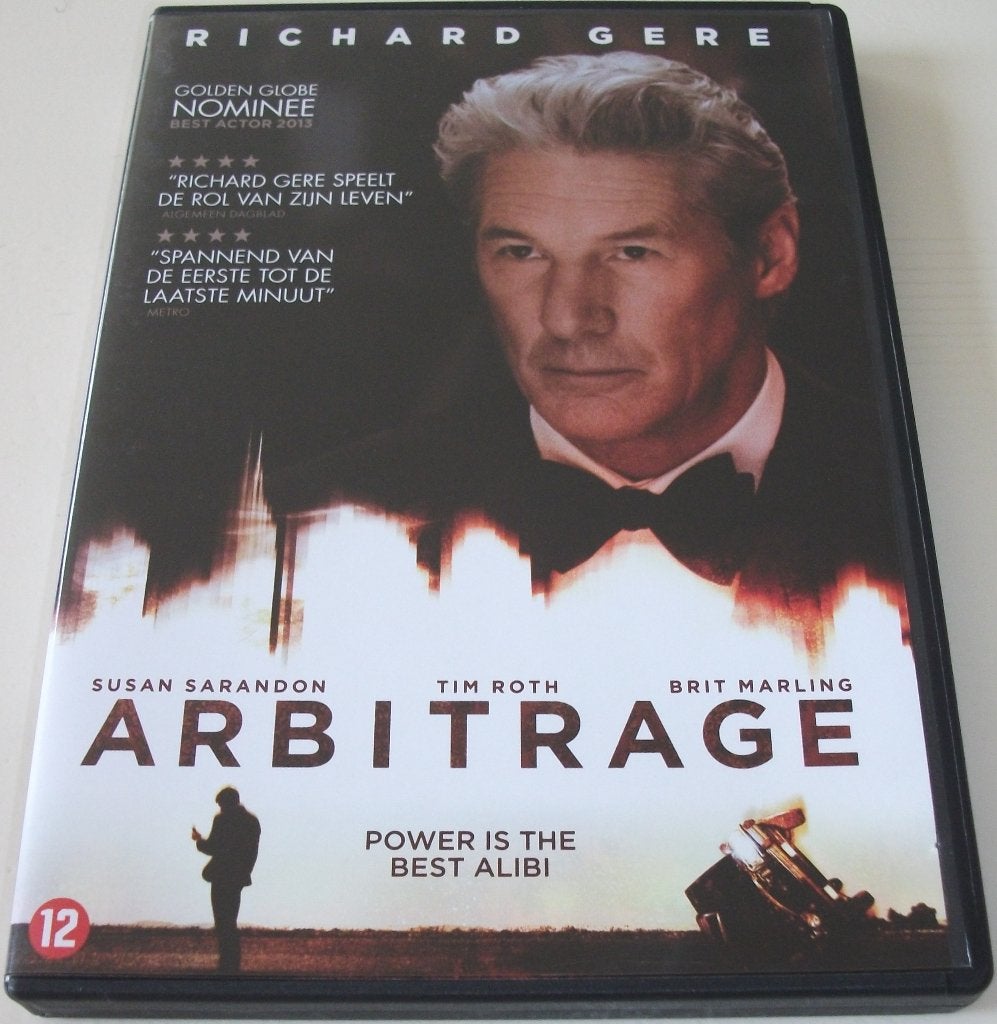Dvd *** ARBITRAGE *** Power is The Best Alibi, Engels, Nederlands, Overige genres, Ophalen of Verzenden