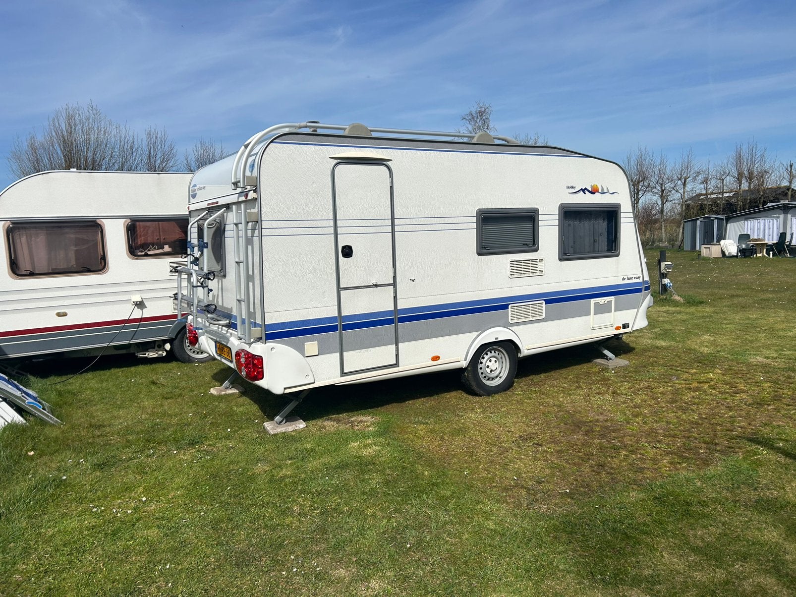 Hobby deluxe easy 440 SF 2004, Caravans en Kamperen, Hobby, Treinzit, Particulier, 4 tot 5 meter