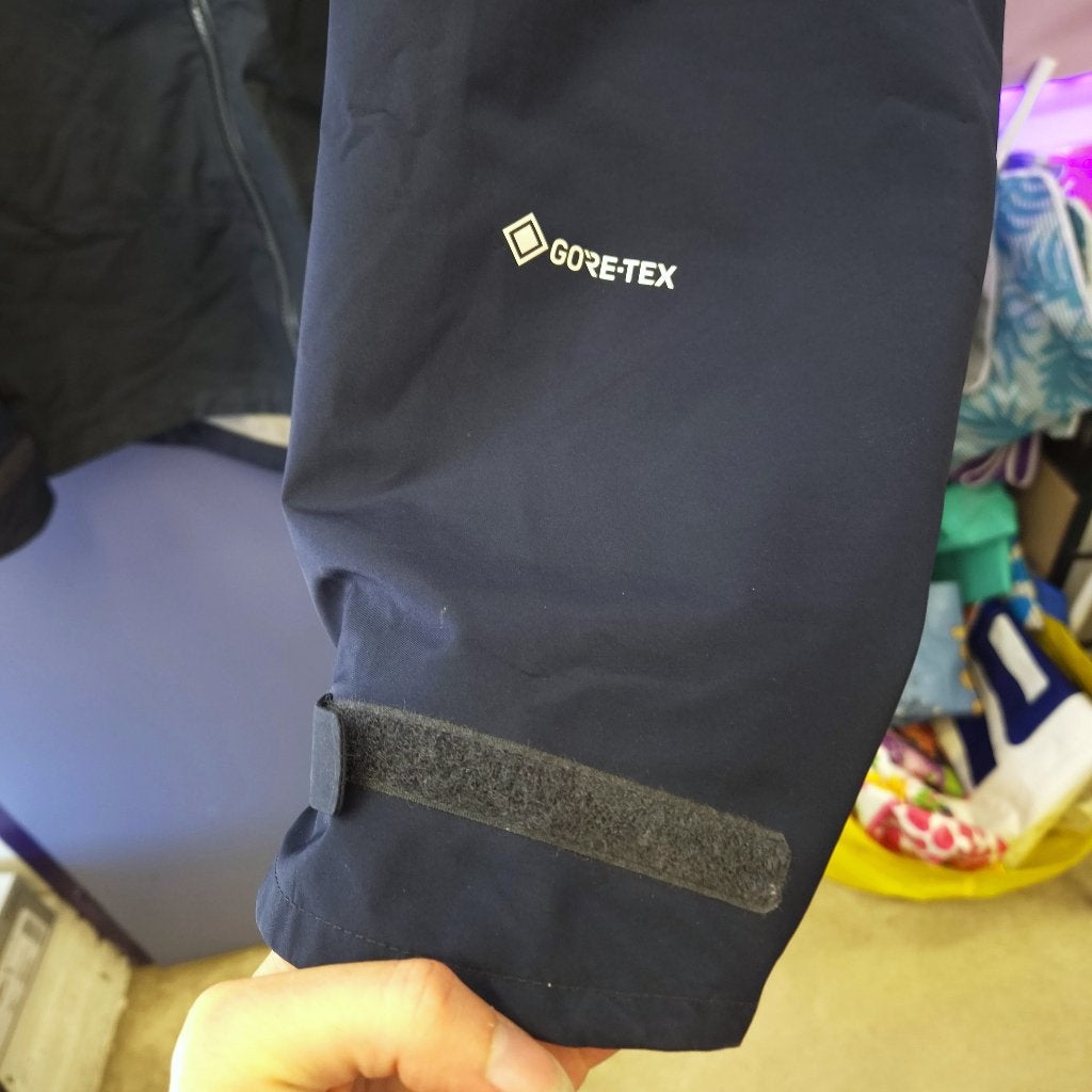 Mountain Equipment GORE-TEX Jas XXL waterdicht nr 51830, Mountain Equipment, Blauw, Ophalen of Verzenden, Zo goed als nieuw
