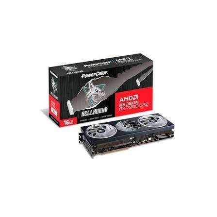 PowerColor Hellhound RX 7900 GRE, Gebruikt, AMD, GDDR6, PCI-Express 4
