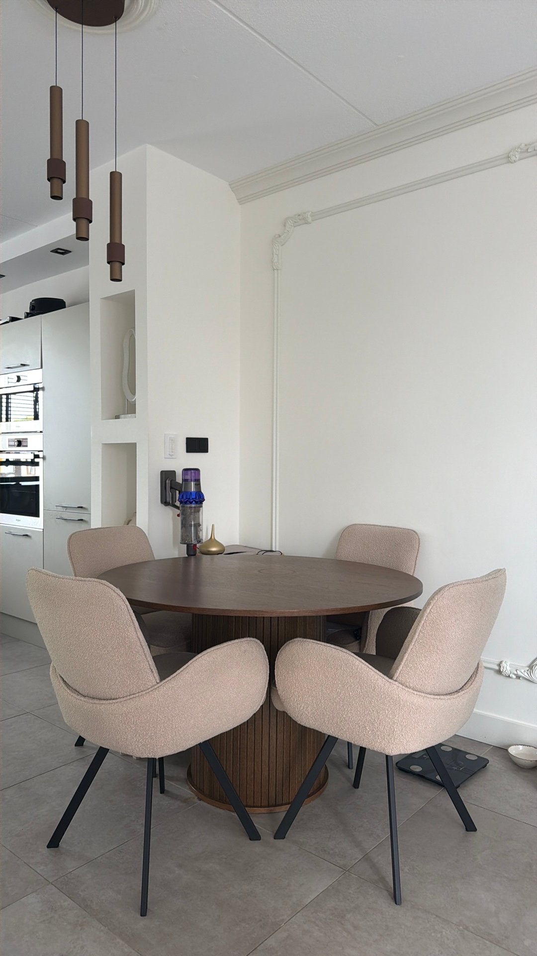 Ronde eettafel, 100 tot 150 cm, 150 tot 200 cm, Rond, Ophalen of Verzenden