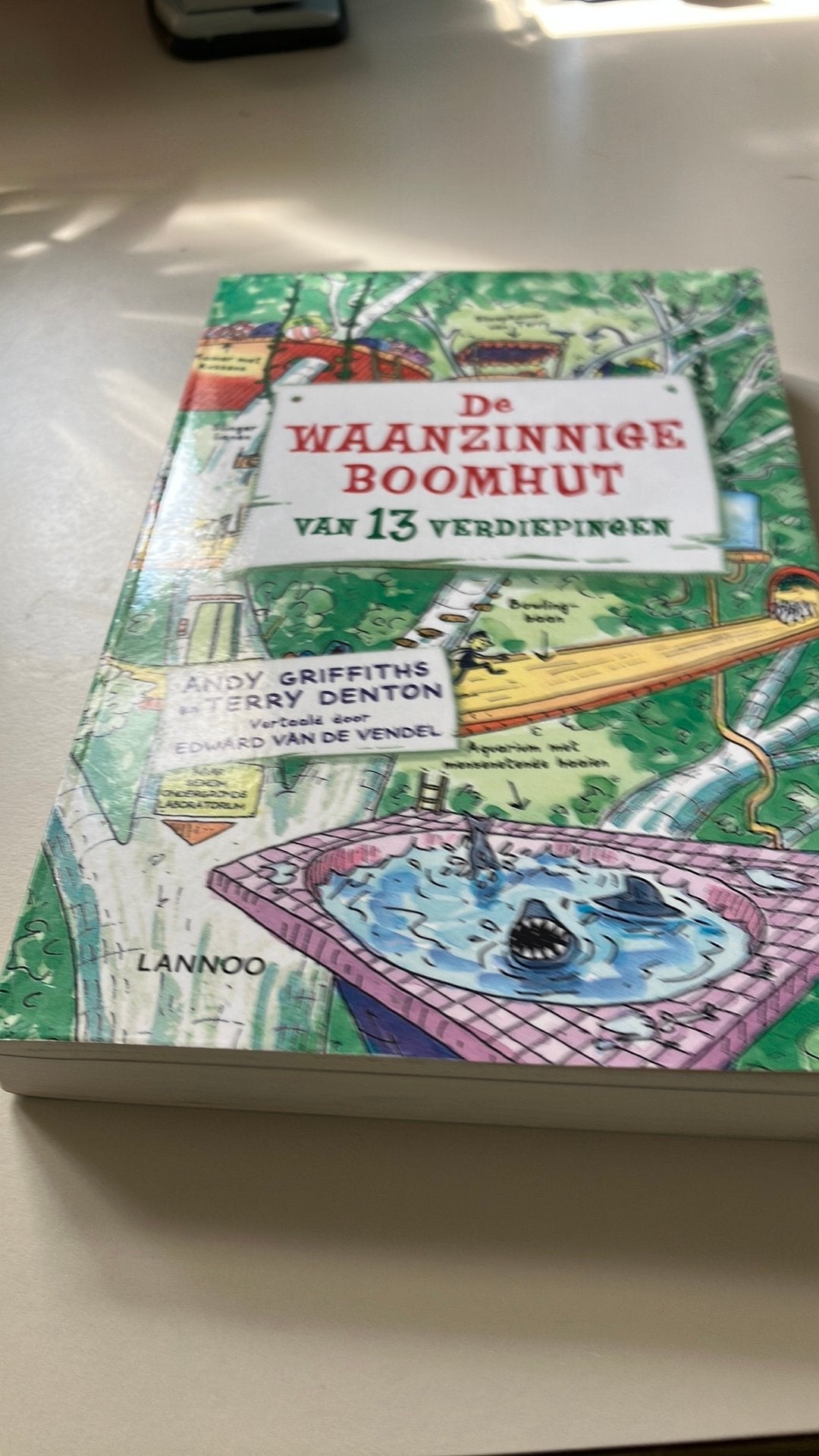 Terry Denton - De waanzinnige boomhut van 13 verdiepingen, Gelezen, Terry Denton; Andy Griffiths, Fictie algemeen, Ophalen of Verzenden