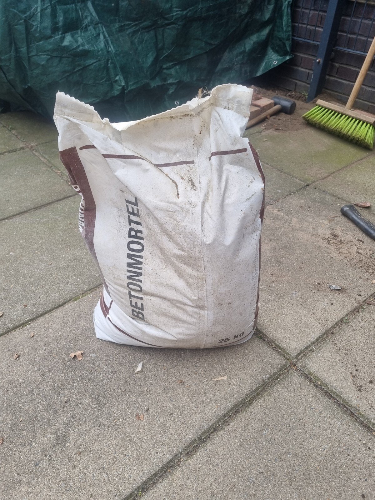 Betonmortel 25 kg - Ideaal voor diverse bouwprojecten, Ophalen, Nieuw