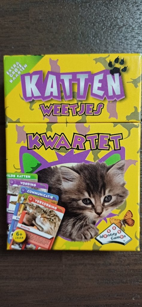 Katten kwartet, Ophalen, Zo goed als nieuw, Kwartet(ten)