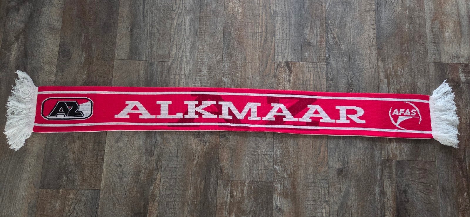 Sjaal AZ Alkmaar, Ophalen of Verzenden, Zo goed als nieuw, AZ, Vaantje of Sjaal