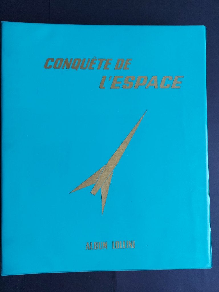 Espace Lollini album nr. 1 voor ruimtevaart zegels (R81), Ophalen of Verzenden, Verzamelalbum