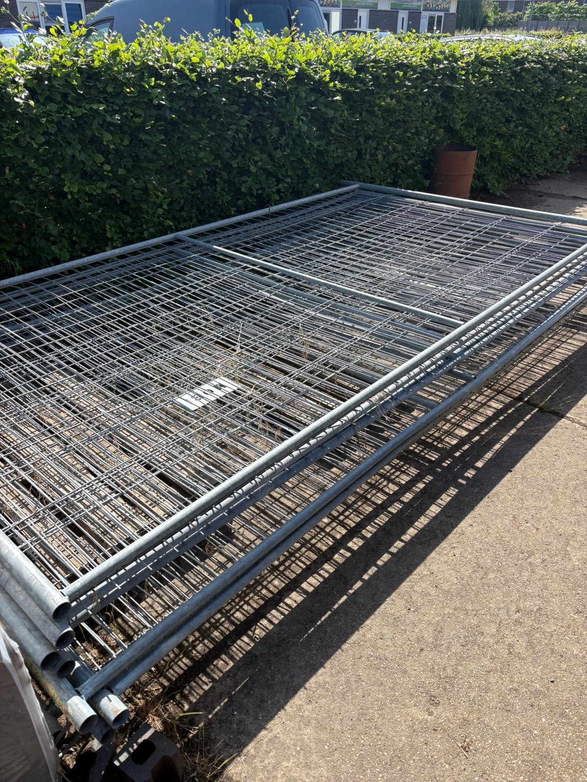 20 bouw hekken en voetblokken, Ophalen, Minder dan 10 meter