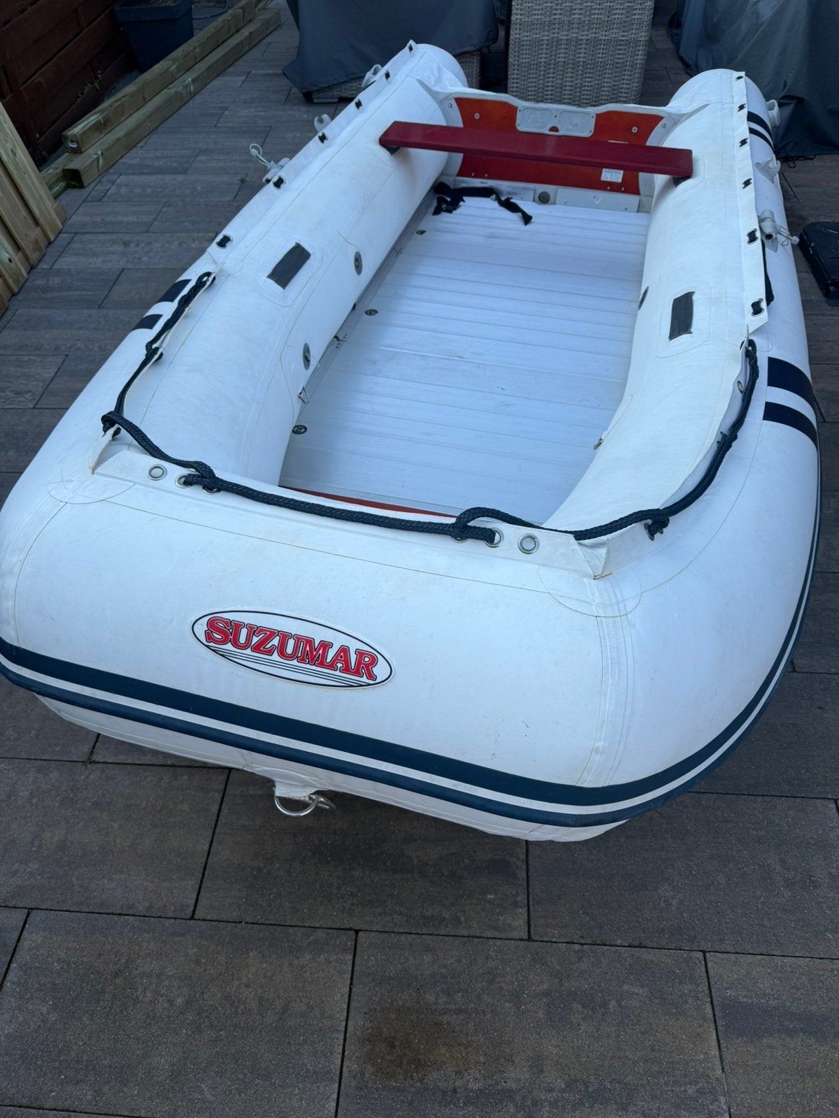 Suzumar opblaas rib groot, Watersport en Boten, Ophalen, Aluminium, 4 m, 35 cm