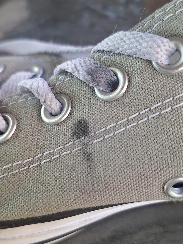 Converse sneakers maat 40 - Lichtgroen, weinig gedragen, Converse, Ophalen of Verzenden, Sneakers of Gympen, Gedragen