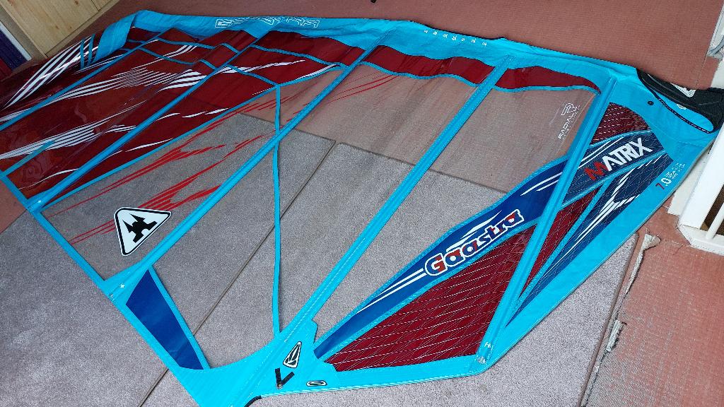 Gaastra Matrix 7.0 - Compleet Tuig - Nieuwstaat - GA Sails, Watersport en Boten, Ophalen, Gaastra, 6.5 m² tot 8 m², Zo goed als nieuw