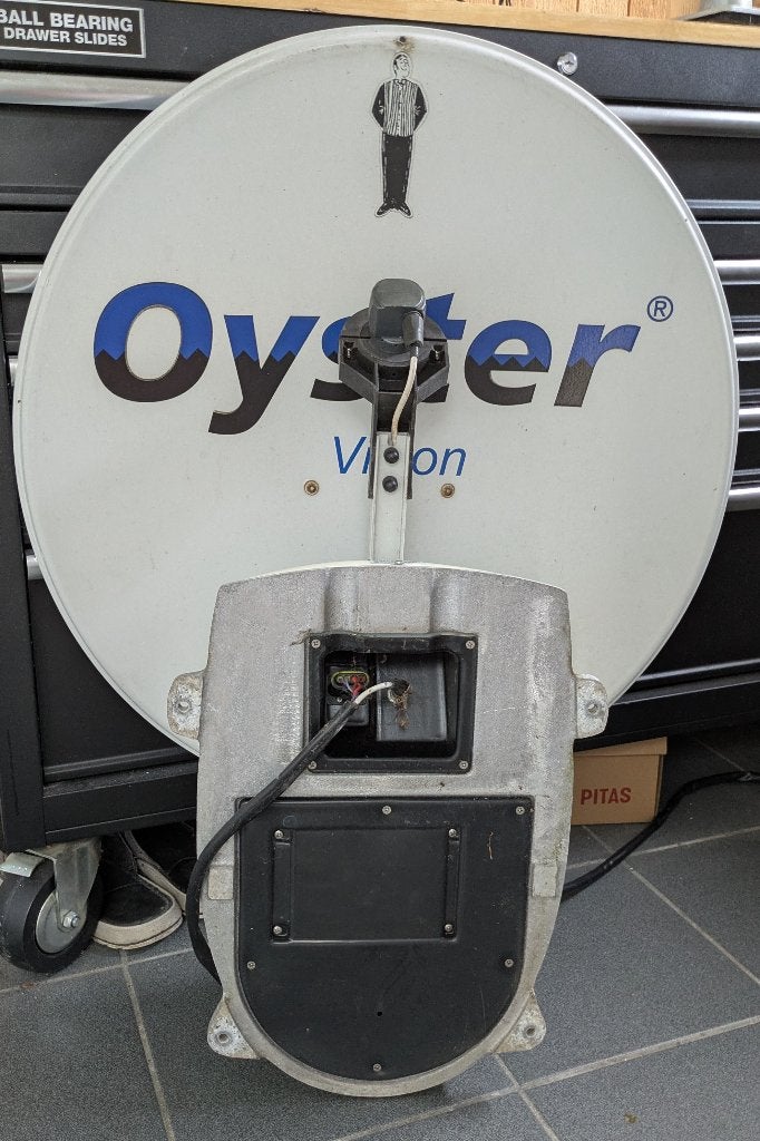 satellietontvanger complete set voor camper, Ophalen, Gebruikt